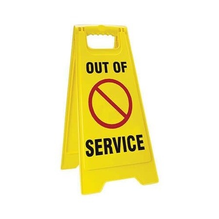 Accuform Floor Sign, PFW434 PFW434